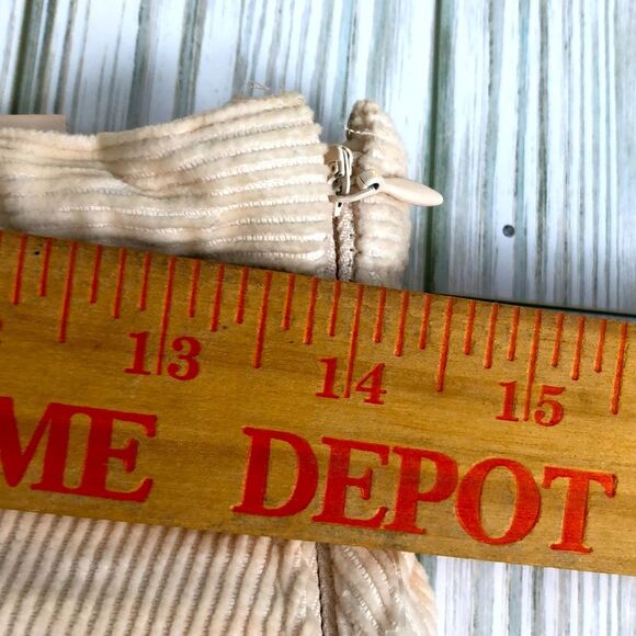 NWT NEW So Goods for Life Junior Pleated English Cream Corduroy Mini Skirt - Picture 9 of 16